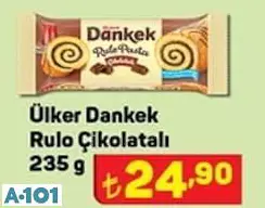 ÜLKER DANKEK RULO ÇİKOLATALI KEK ÜLKER DANKEK RULO ÇİKOLATALI KEK